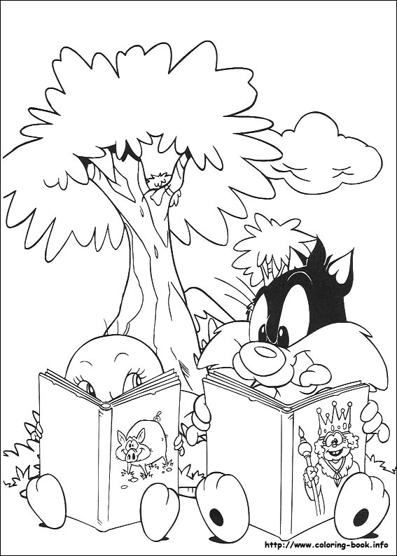 Baby Looney Tunes coloring picture